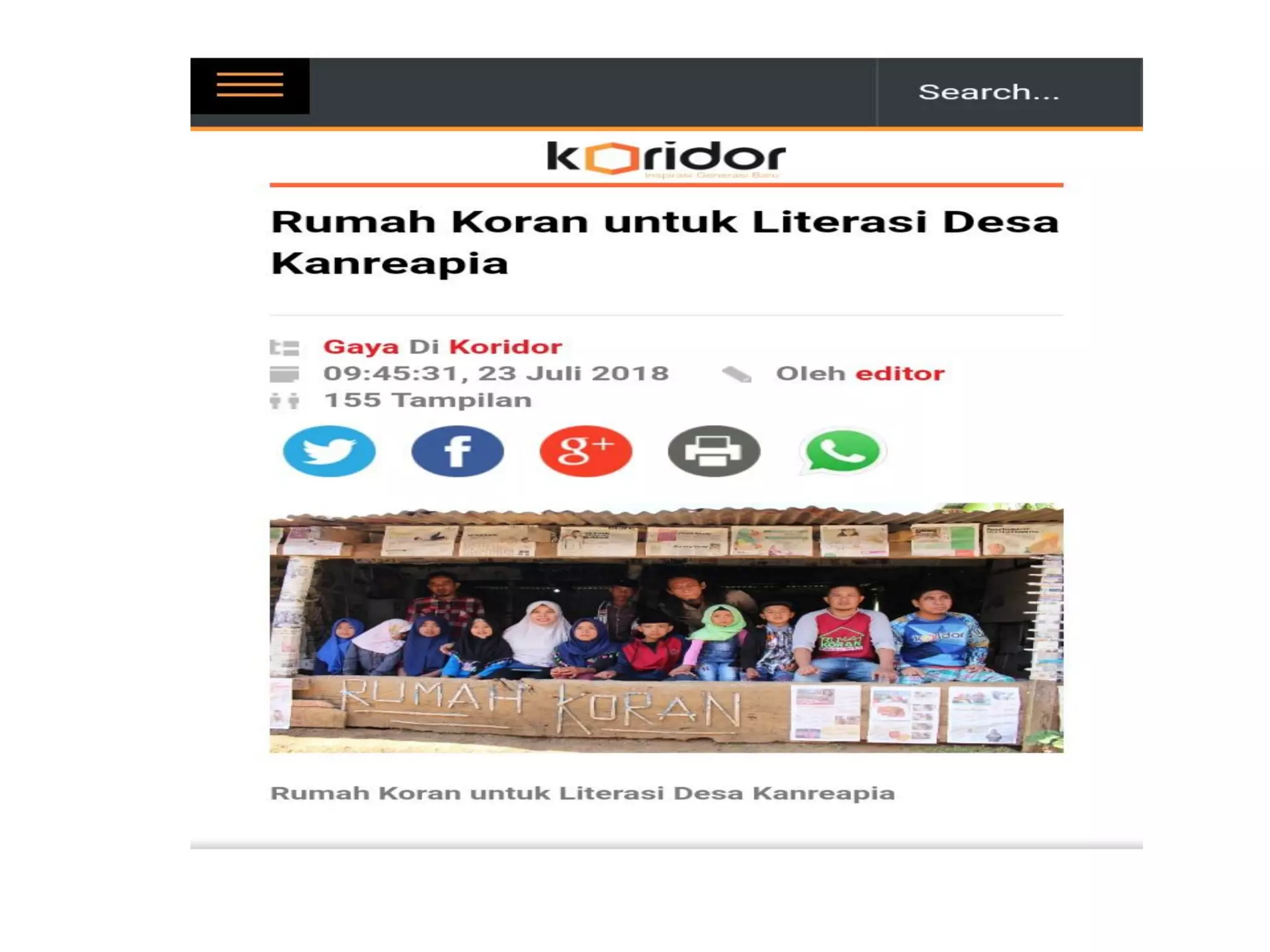 100 Berita Rumah Koran