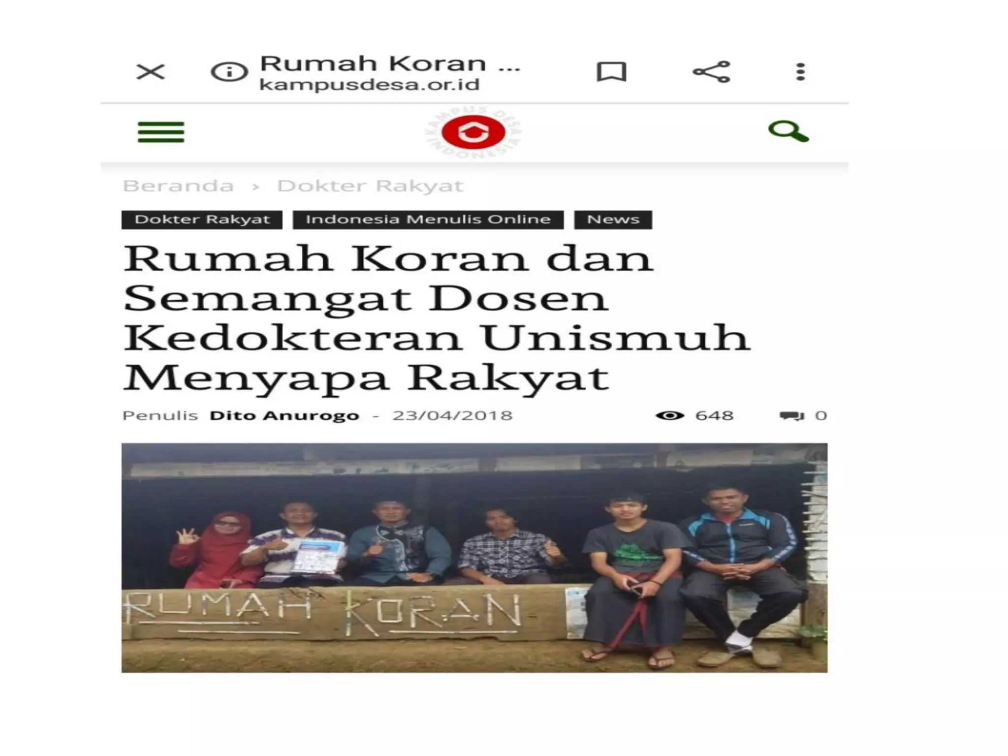 100 Berita Rumah Koran