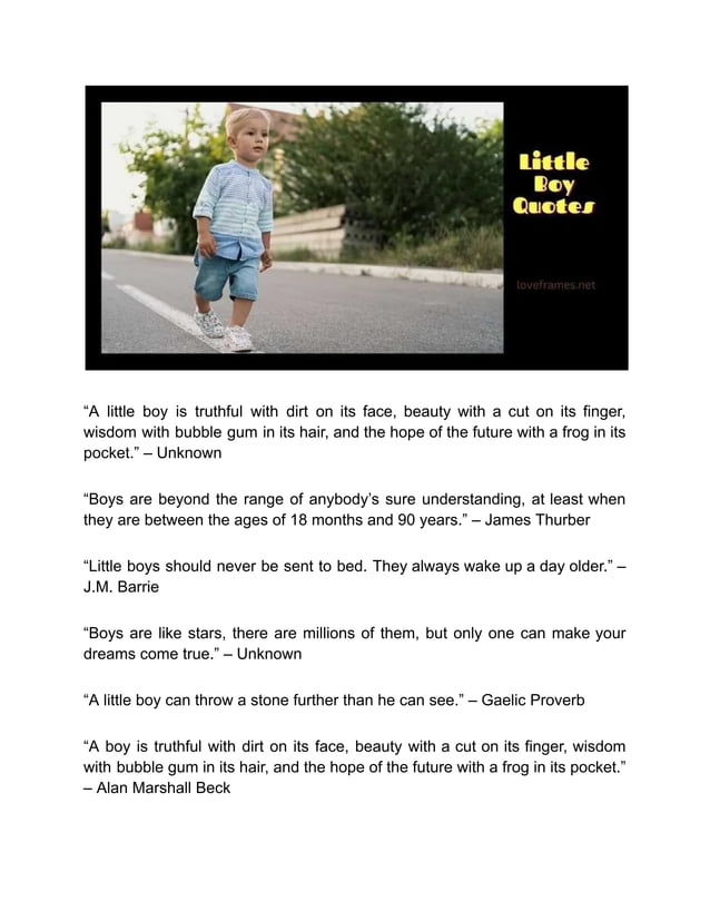 100 Best Little Boy Quotes and Sayings.pdf