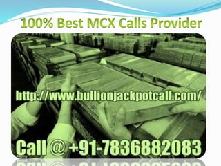100% best mcx calls provider