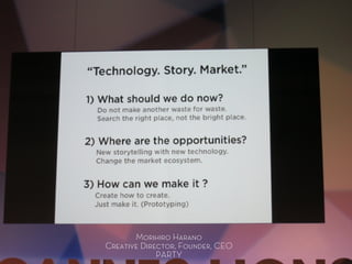 100+ Bullet Points from Cannes Lions 2012 - @jessedee