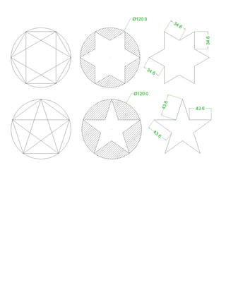 Cad Pattern Exercise 100 cad exercises | PDF