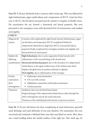 100 cases in ent ear and throat from air alshams university | PDF