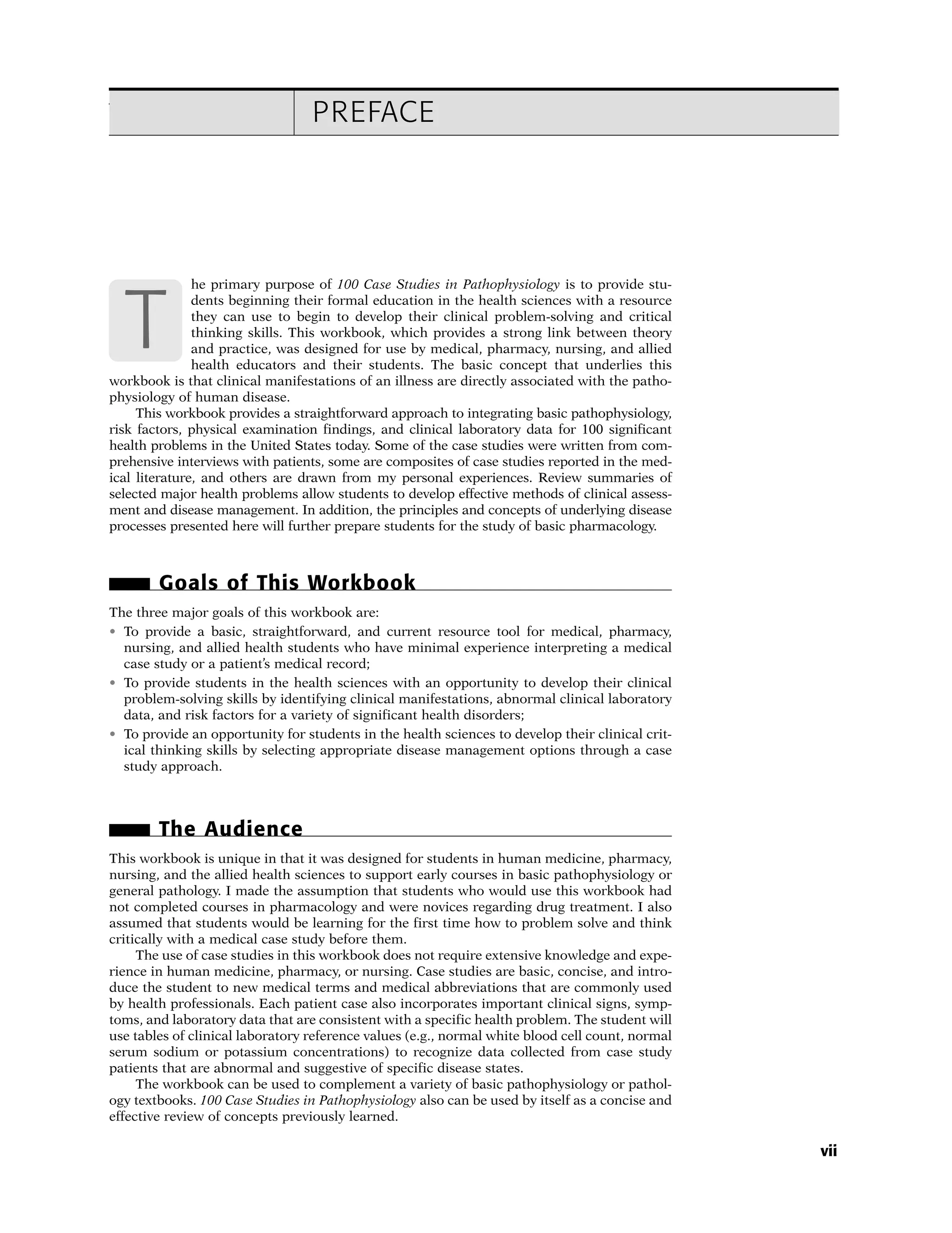 100 CASE STUDIES IN PATHOPHYSIOLOGY PDF visual data 6