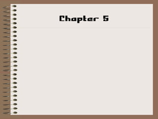 Ch 5 Notes Part 1 | PPT
