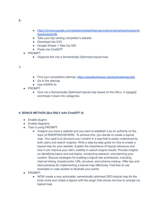 100+ ChatGPT Prompts for SEO Optimization | PDF