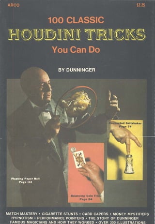 100 classic houdini tricks you can do (gnv64)