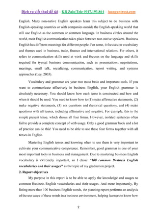 100 Common Business English Vocabularies And Their Usages.docx