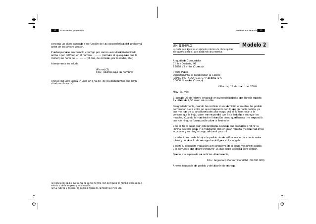 100 contratos y cartas tipo para defender tus derechos (ocu)