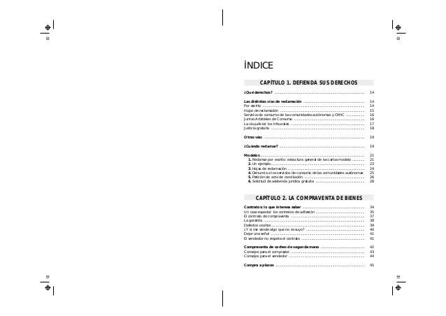 100 Contratos Y Cartas Tipo Para Defender Tus Derechos Ocu