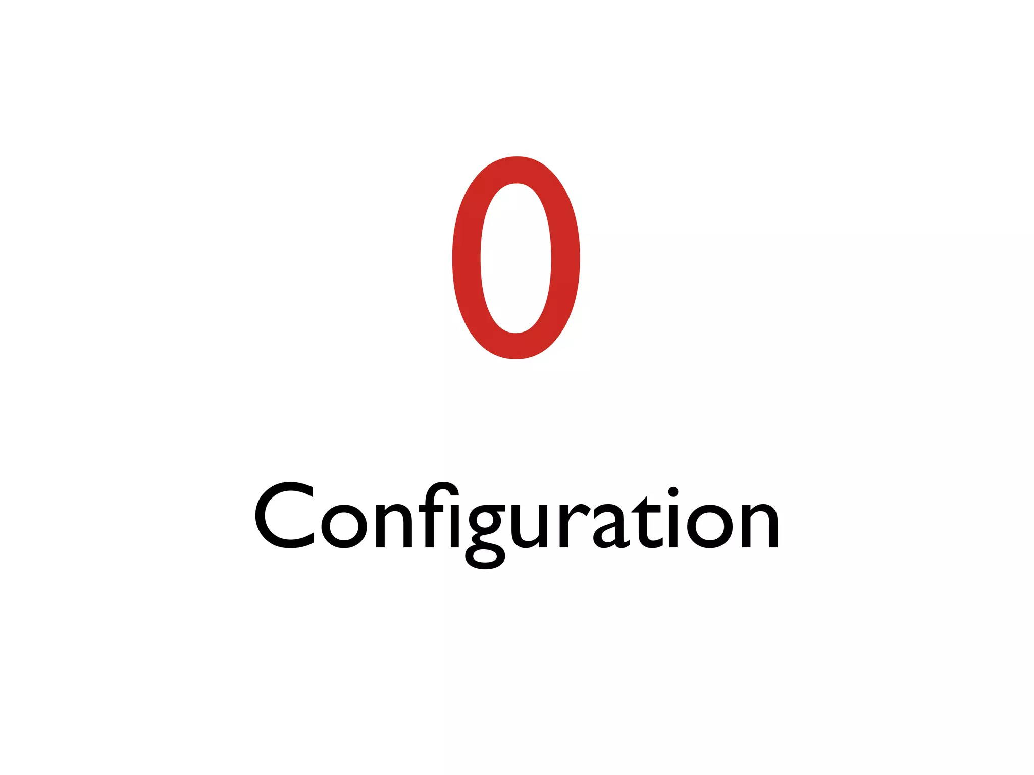 0
Conﬁguration
 
