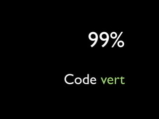 99%
Code vert
 