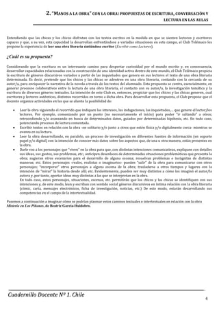 100 cuadernillo docente n1 chile- 2009-10