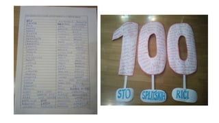 100. dan škole