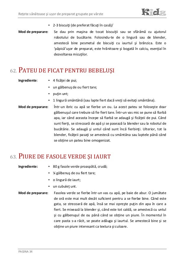 100 De Retete Pt Bebelusi Retete Sanatoase Si Usor De Preparat Grup