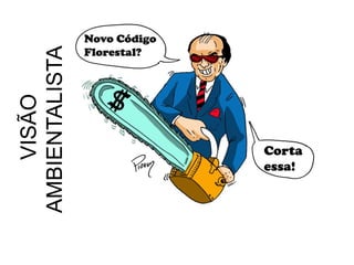 VISÃO
AMBIENTALISTA
 