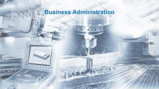 www.gruppolen.it
Business Administration
4
 