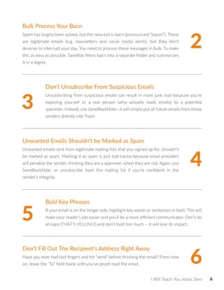 I Will Teach You Inbox Zero | PDF