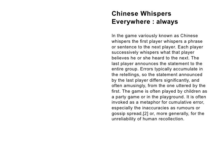 Whisper Whisper