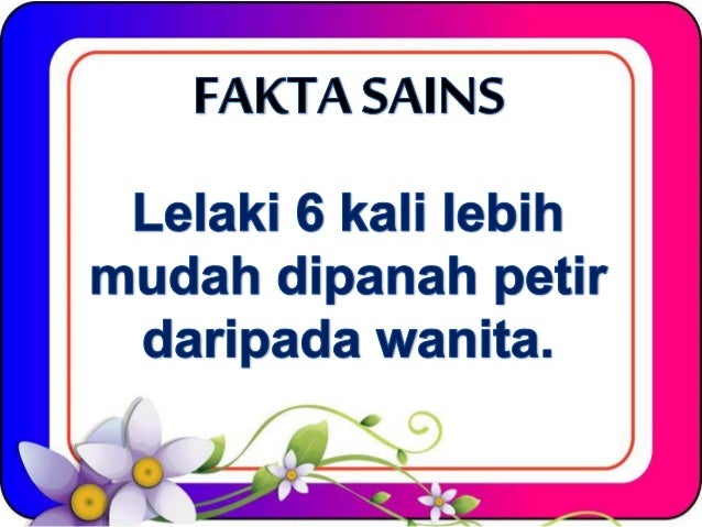 fakta sains