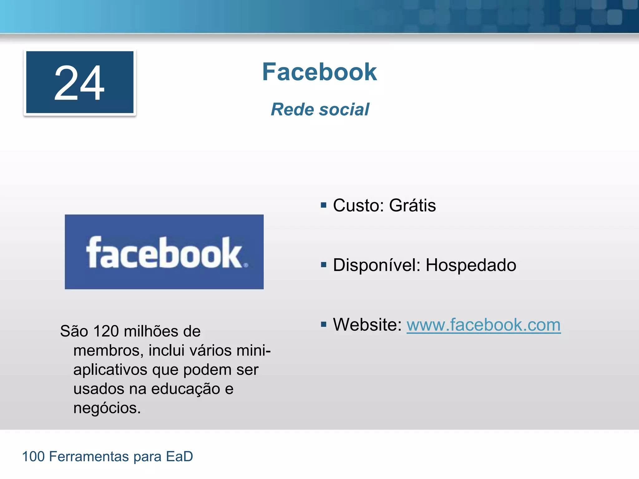 100 Ferramentas para EaD