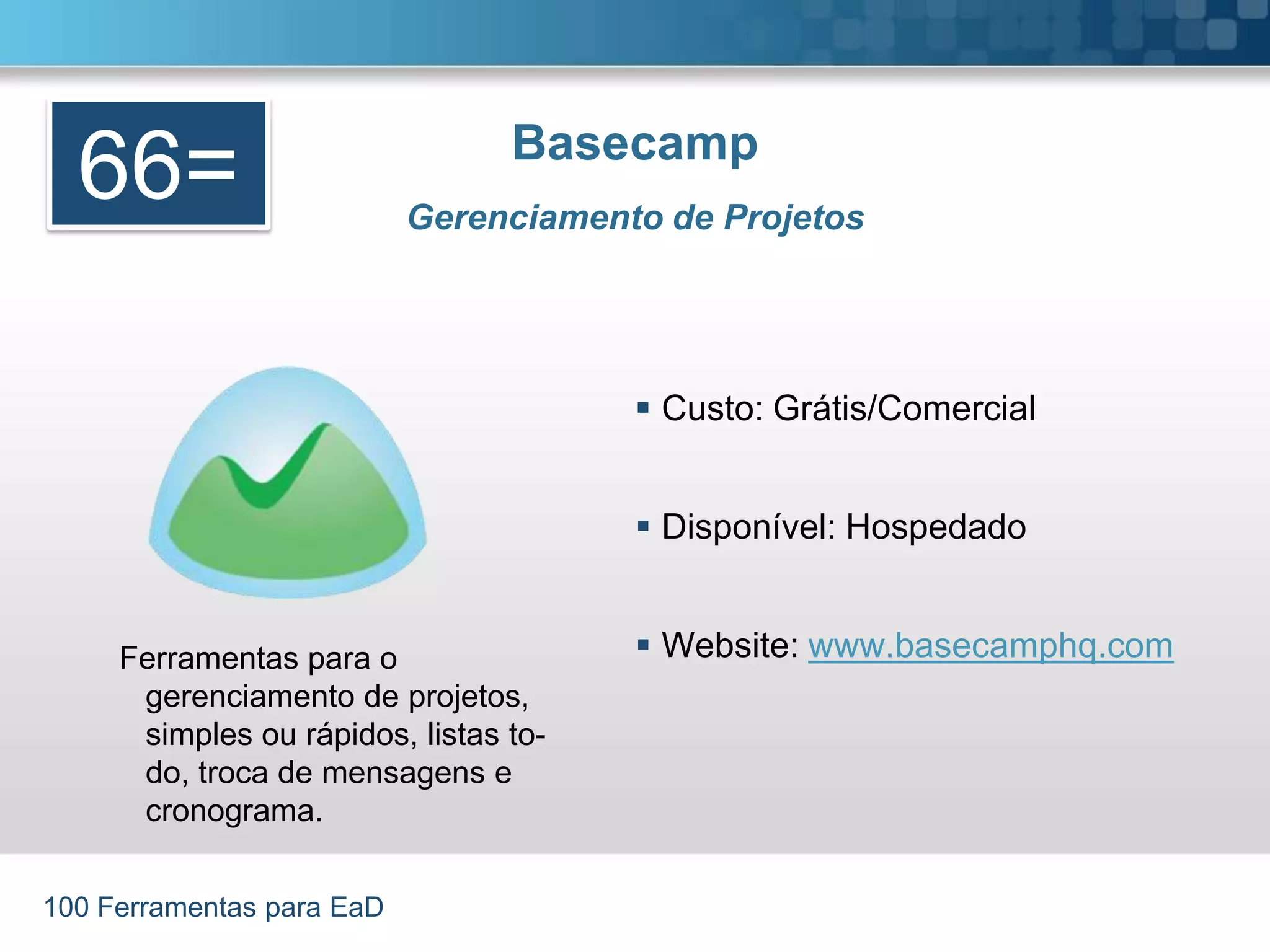 100 Ferramentas para EaD