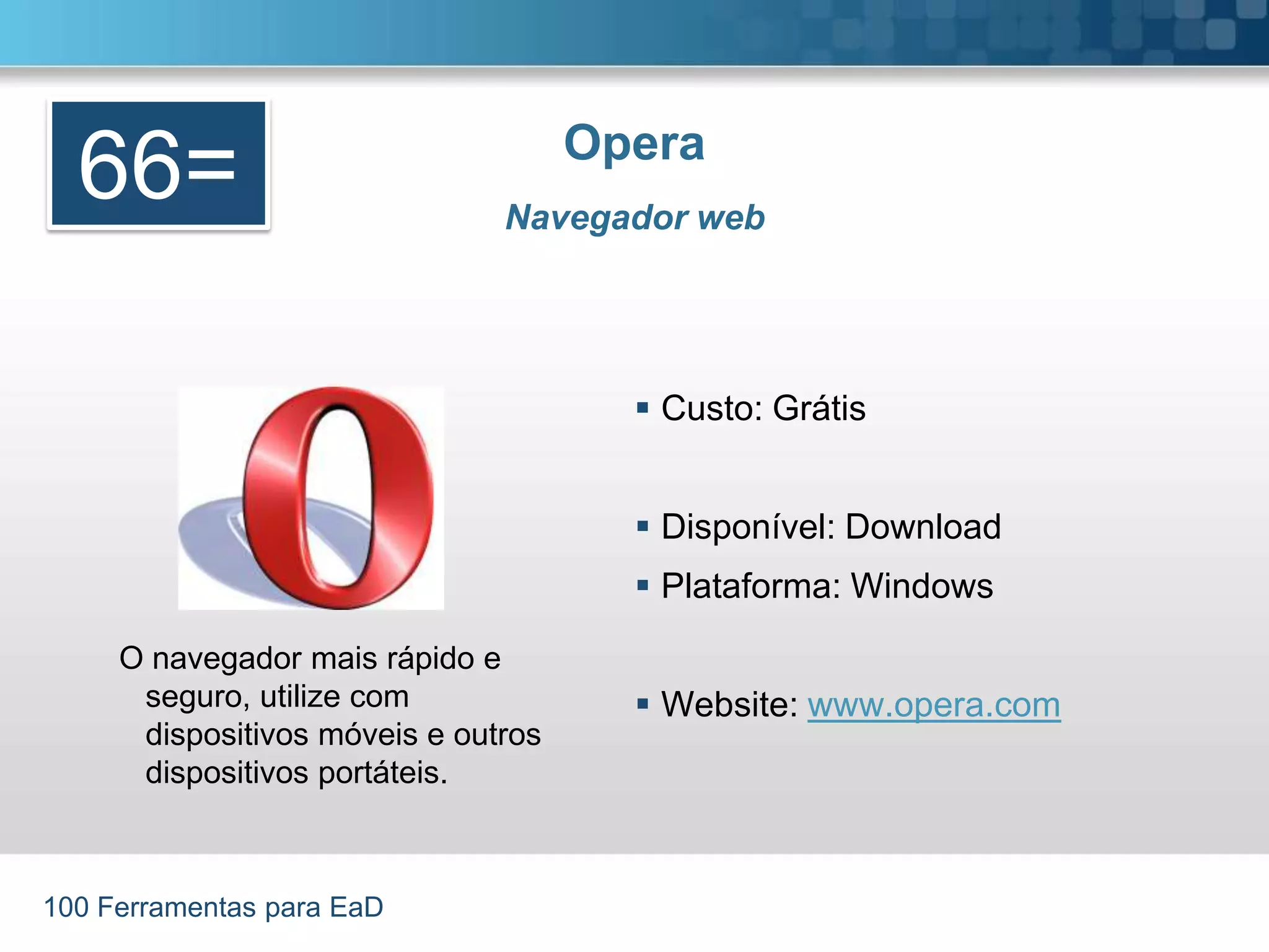 100 Ferramentas para EaD