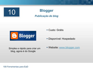 100 Ferramentas para EaD