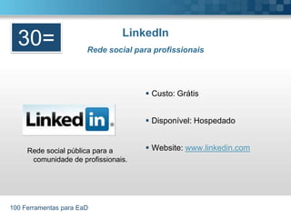 100 Ferramentas para EaD