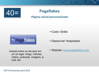 100 Ferramentas para EaD