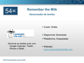 100 Ferramentas para EaD