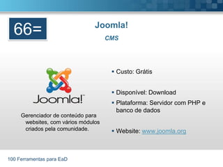 100 Ferramentas para EaD