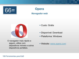 100 Ferramentas para EaD