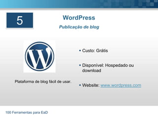 100 Ferramentas para EaD