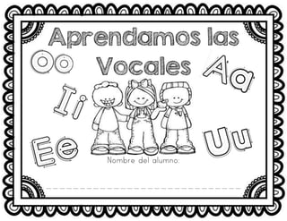 100 fichas para aprender las vocales por materiales educativos para maestras