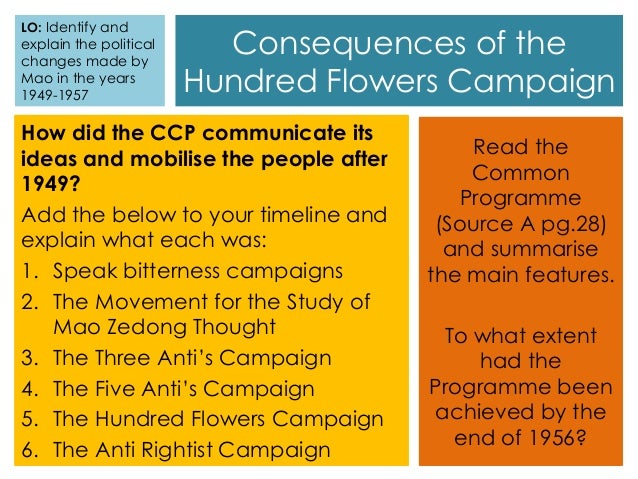 were the ccp and mao beneficial The only group it can even be remotely construed as ‘beneficial’ for is the moderates within the party that were unable to cope with chairman mao or his stringent reliance on ideology over practicality and used the subsequent disaster that the great leap forward became as a way to sideline mao politically. were the ccp and mao beneficial The only group it can even be remotely construed as ‘beneficial’ for is the moderates within the party that were unable to cope with chairman mao or his stringent reliance on ideology over practicality and used the subsequent disaster that the great leap forward became as a way to sideline mao politically.