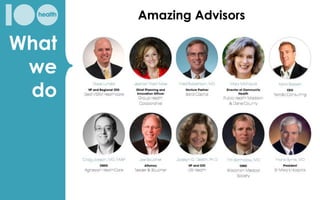 What
we
do
Resident Entrepreneurs
 