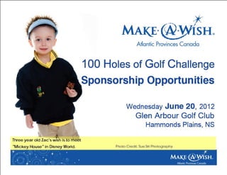 100 Holes of Golf for Wishes