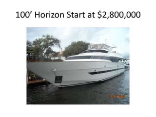 100’ Horizon Start at $2,800,000 