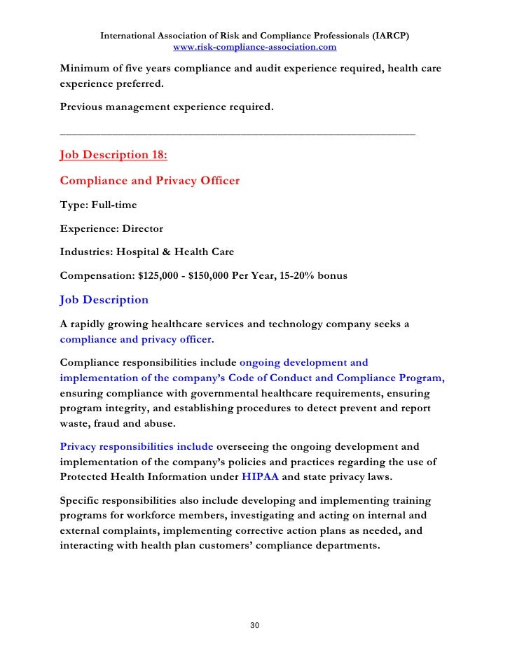 discover 100 job descriptions
