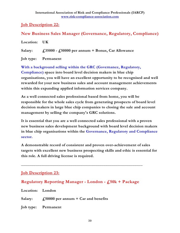 discover 100 job descriptions
