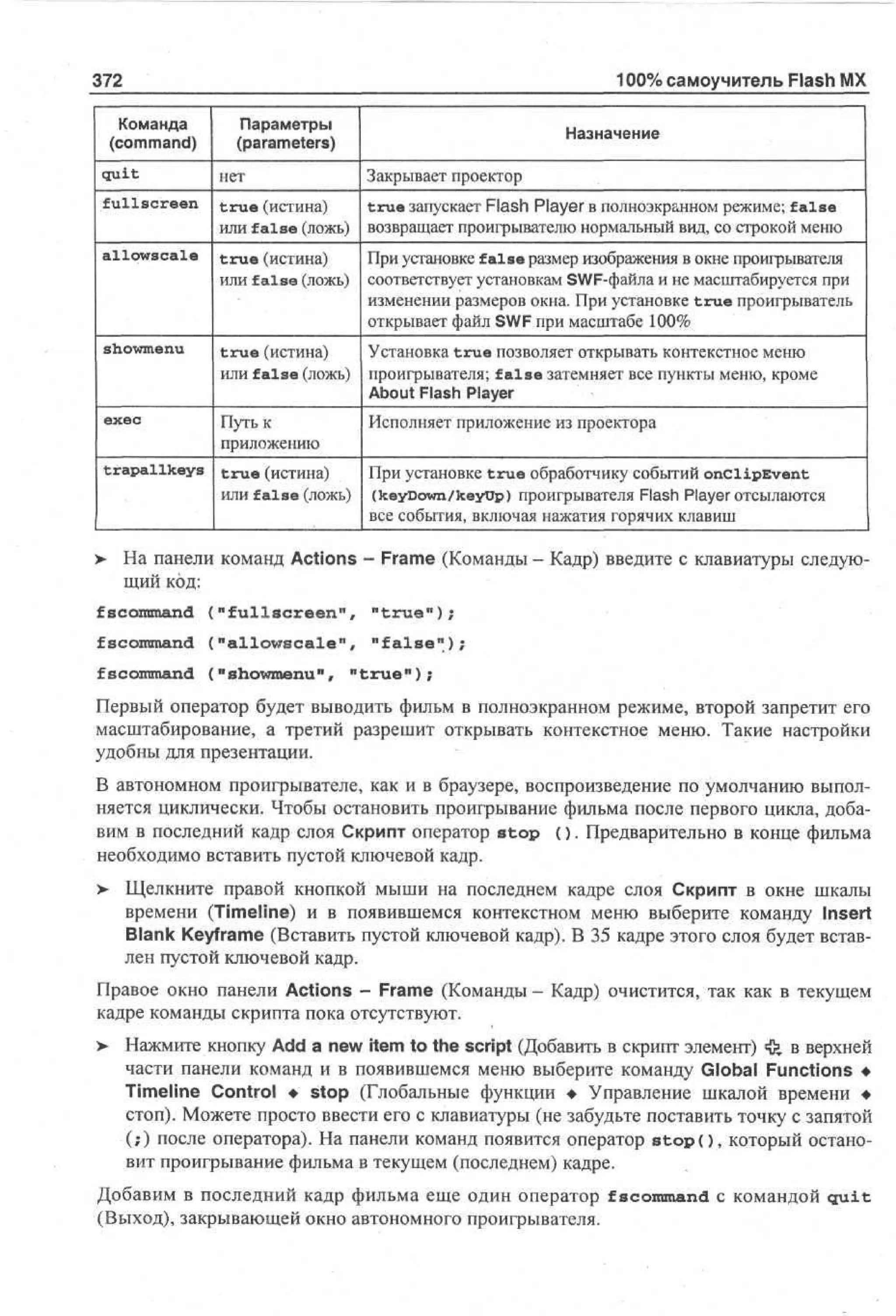 100 % самоучитель Macromedia Flash MX