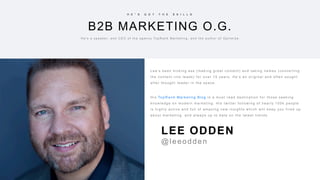 103 Genuine Marketing Thought Leaders