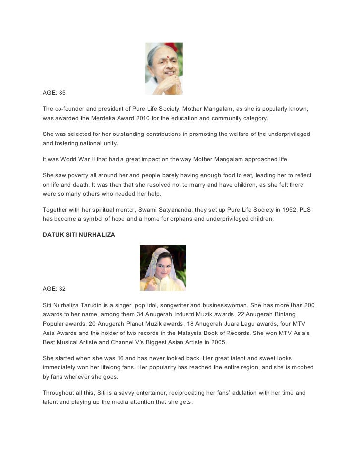 100 memorable malaysian women