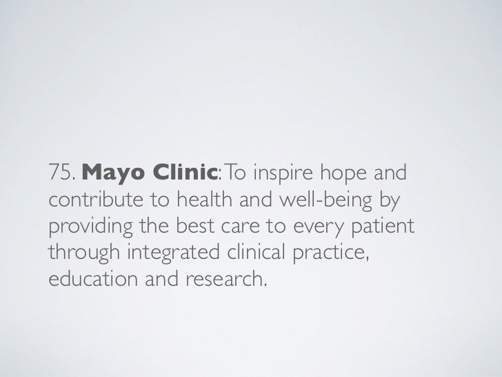 100 Mission Statements