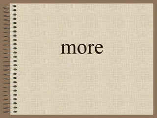 more 