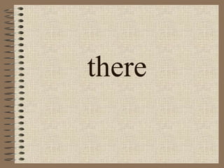 there 