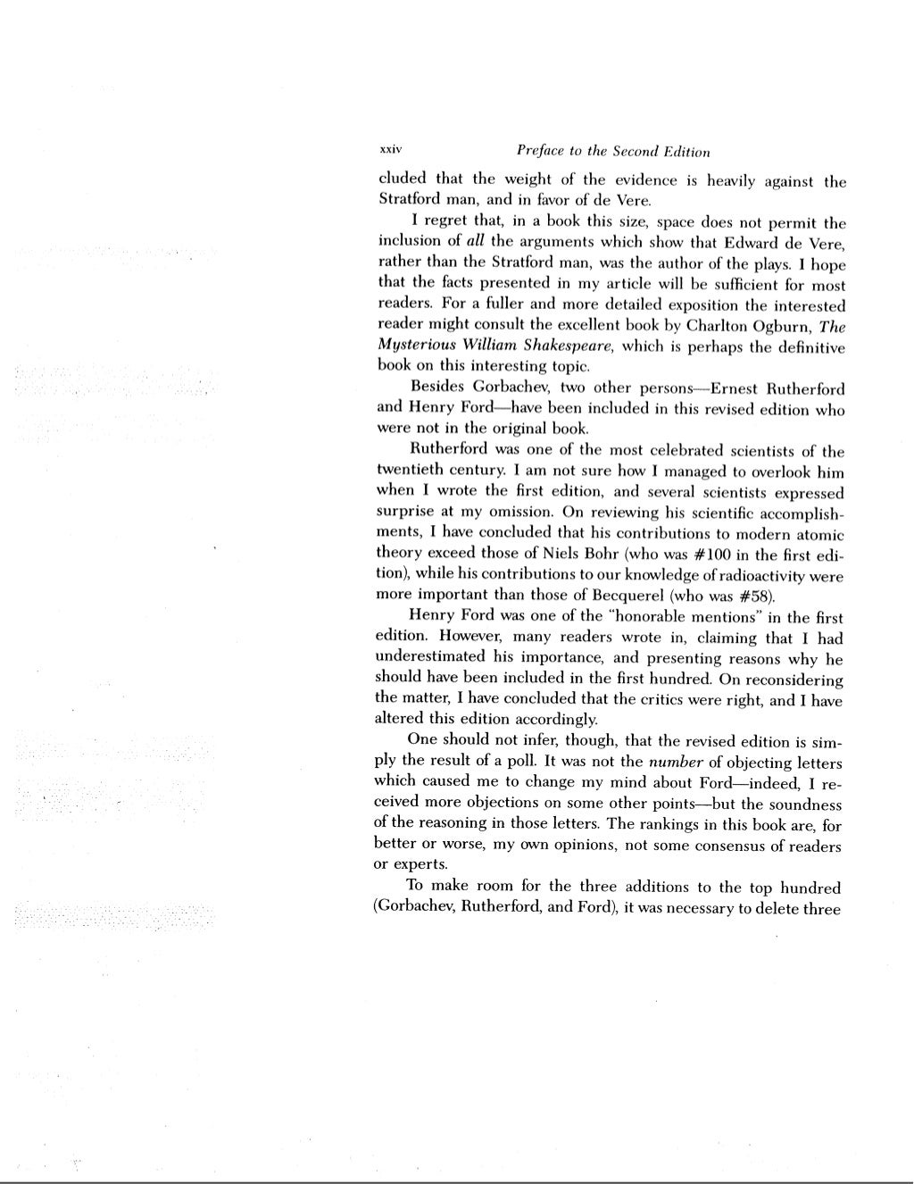 100 most influential Persons in History