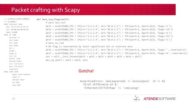 100 M pps on PC. Slide 41