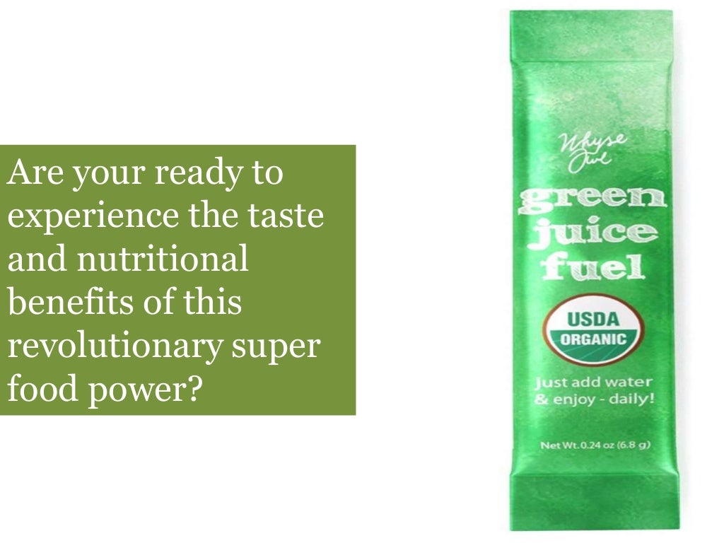 100 Organic Green Juice Power